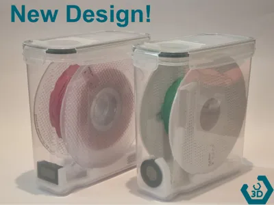 Cereal box - Dry box - Spool and Dessiccant holder