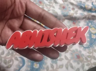 2 color 3d name 