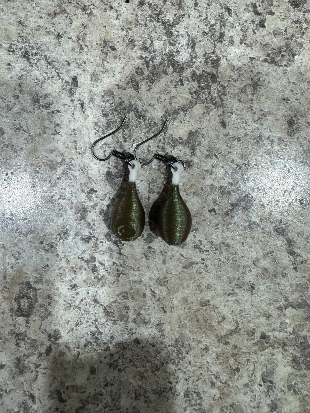 Turkey Leg Earrings view 4