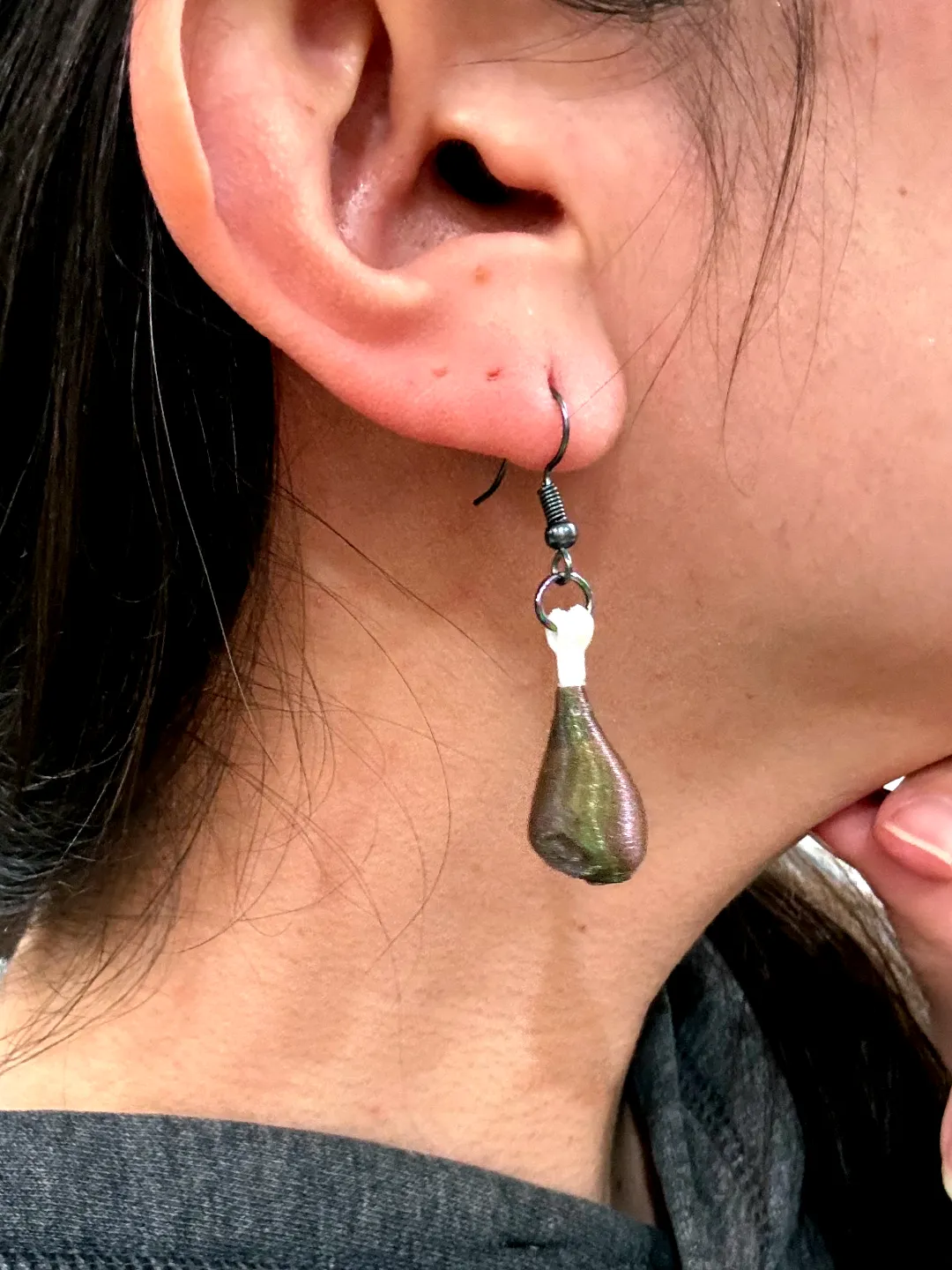 Turkey Leg Earrings view 2