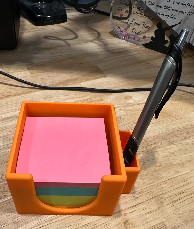 Post IT Pen Holder