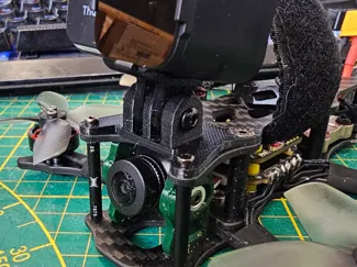 Quadmula Djinn 25 Split - TPU Mount for Runcam