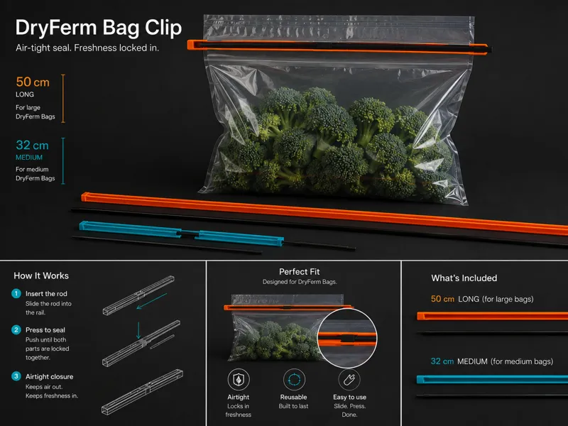 DryFerm Bag Clip (32cm und 50cm)