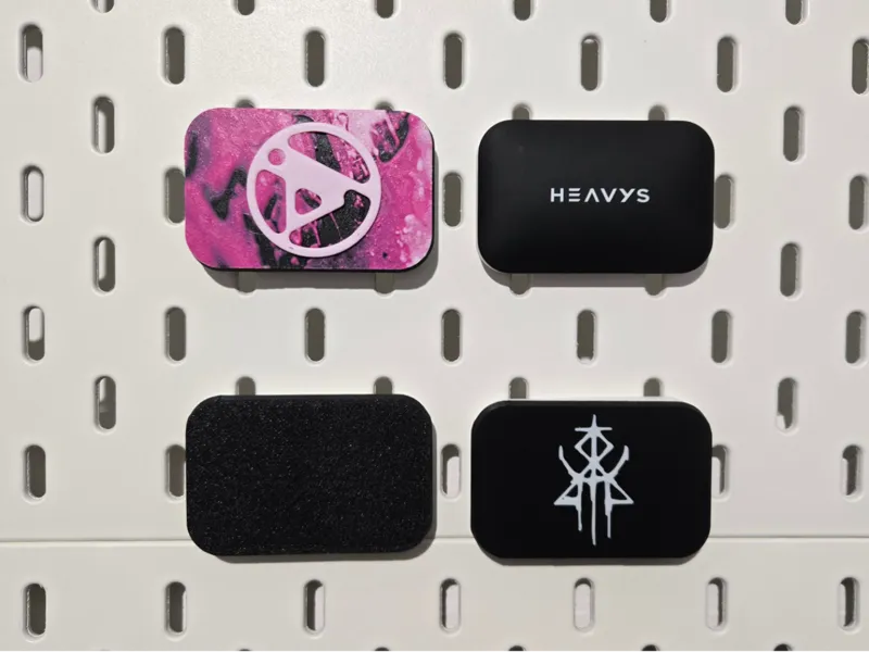 Heavys Headphones H1E Shell Holder Skadis and Wall