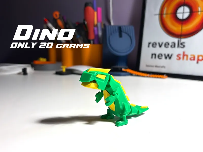 Articulated mecha - assembly toy - dino - artier