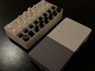 Container For Chess Pieces