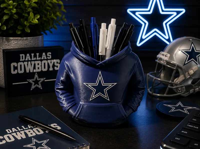 Dallas Cowboys Hoodie Pen Holder