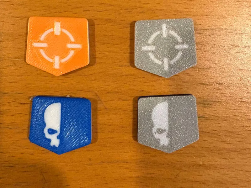 Kill Team Engage and Conceal Markers