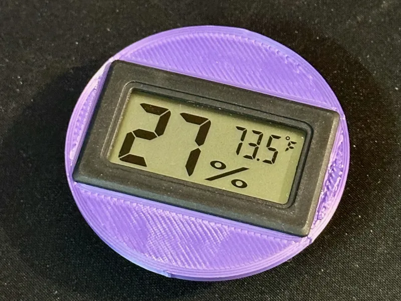 Tasogen Hygrometer Insert - Praki 4L Container Lid