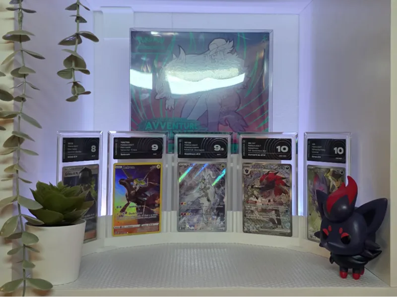 AI Grading Stand Pokémon (3-5 Cards, not PSA/CGC)