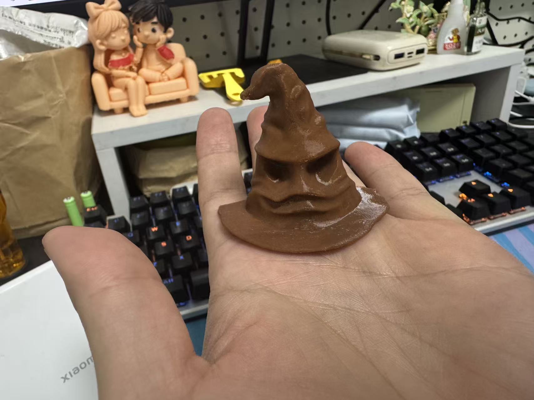 Miniatura 2 do modelo 3D 哈利波特分院帽冰箱贴