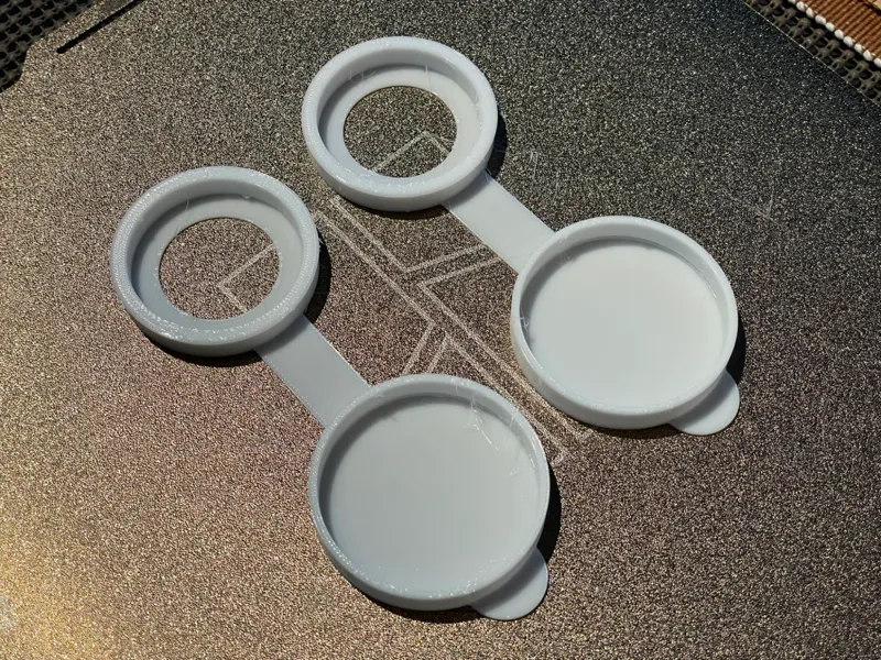 Staubschutz für Türschloss / Zusatzschloss 30/43mm