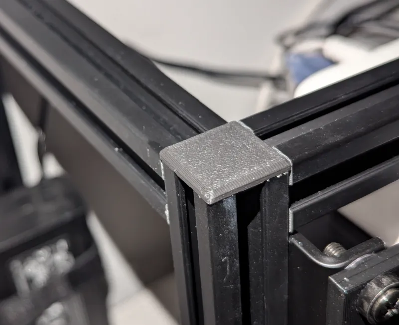 2020 T-Slot Aluminum Extrusion Endcap