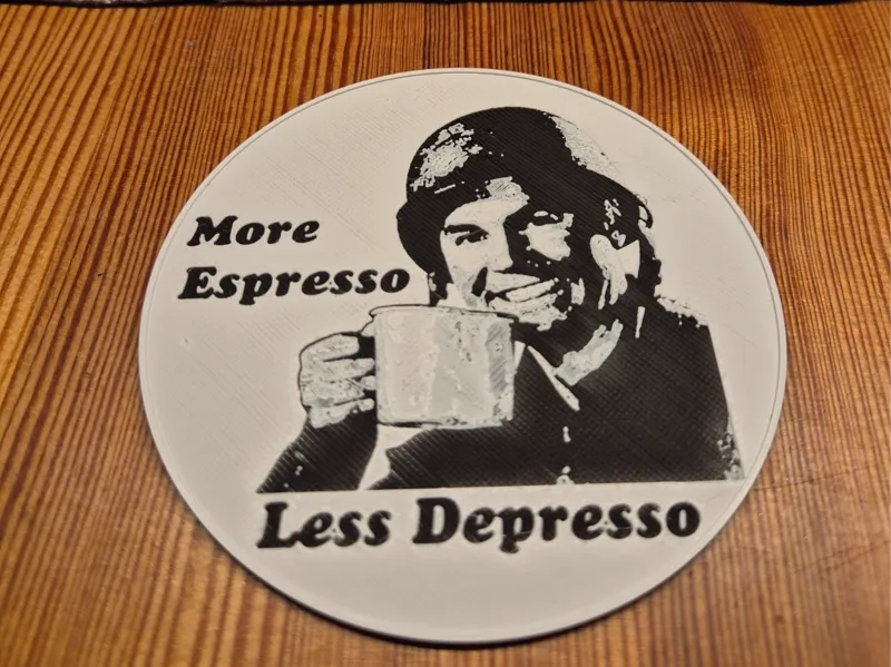More Espresso Coaster