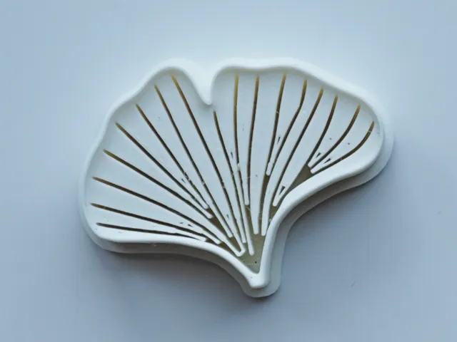 Ginko Biloba Polymer Clay Cutter Earrings Necklace