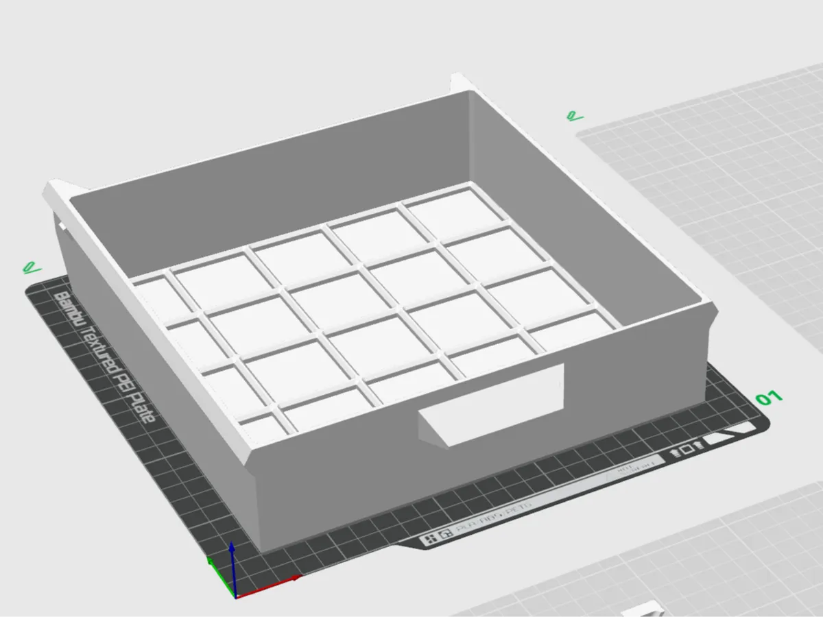 Under Desk Drawer with 5x5 Gridfinity Grid - Free 3D Print Model ...