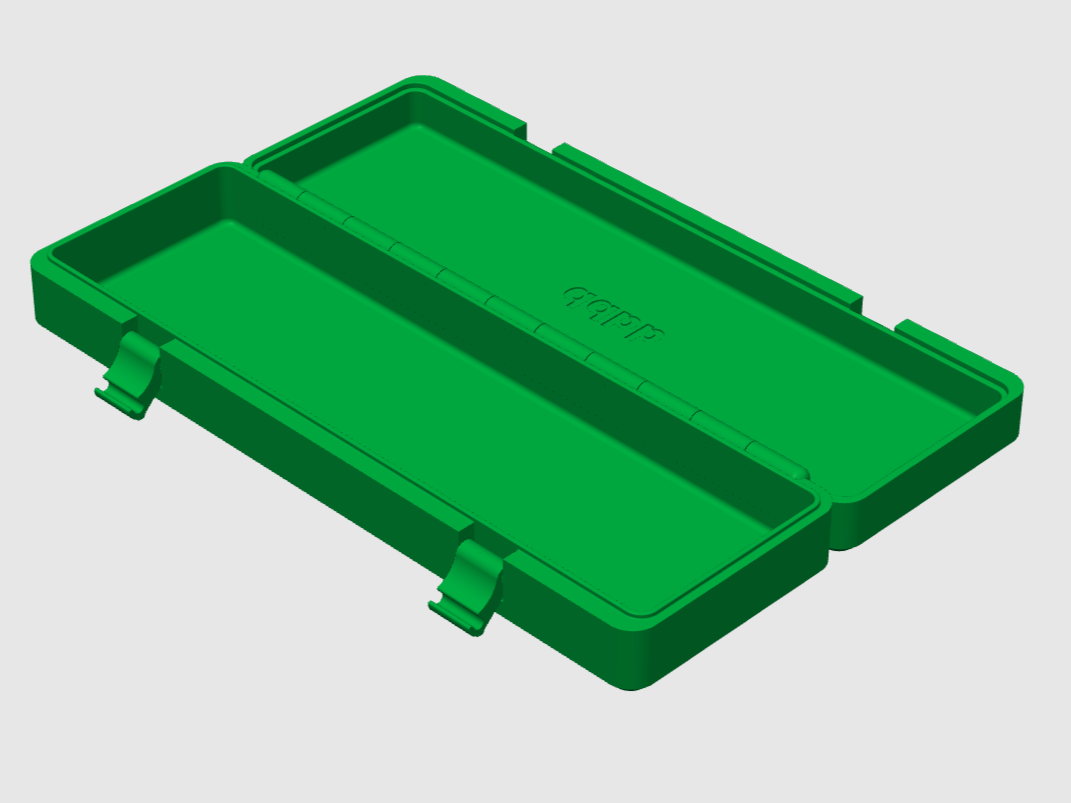 Miniatura 3 do modelo 3D 可自定义尺寸 收纳盒 | 工具盒 | 储物盒 | 文具盒——丝滑锁扣铰链