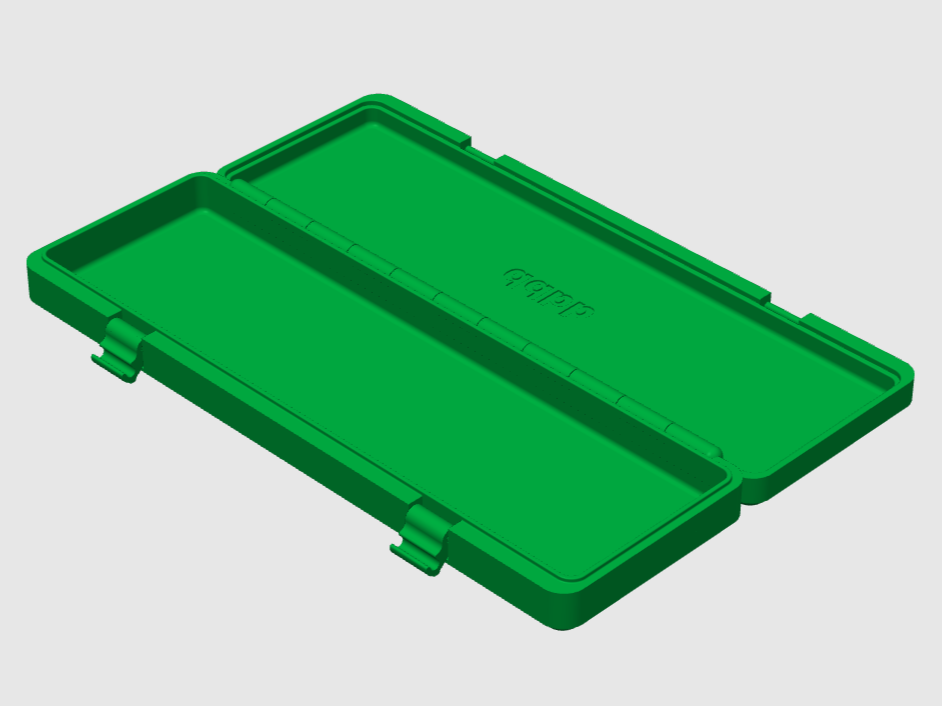 Miniatura 10 do modelo 3D 可自定义尺寸 收纳盒 | 工具盒 | 储物盒 | 文具盒——丝滑锁扣铰链