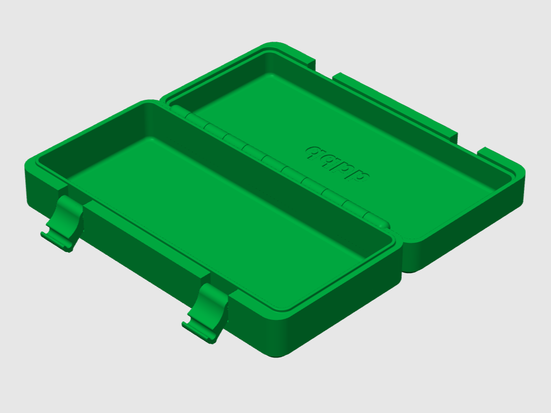 Miniatura 14 do modelo 3D 可自定义尺寸 收纳盒 | 工具盒 | 储物盒 | 文具盒——丝滑锁扣铰链