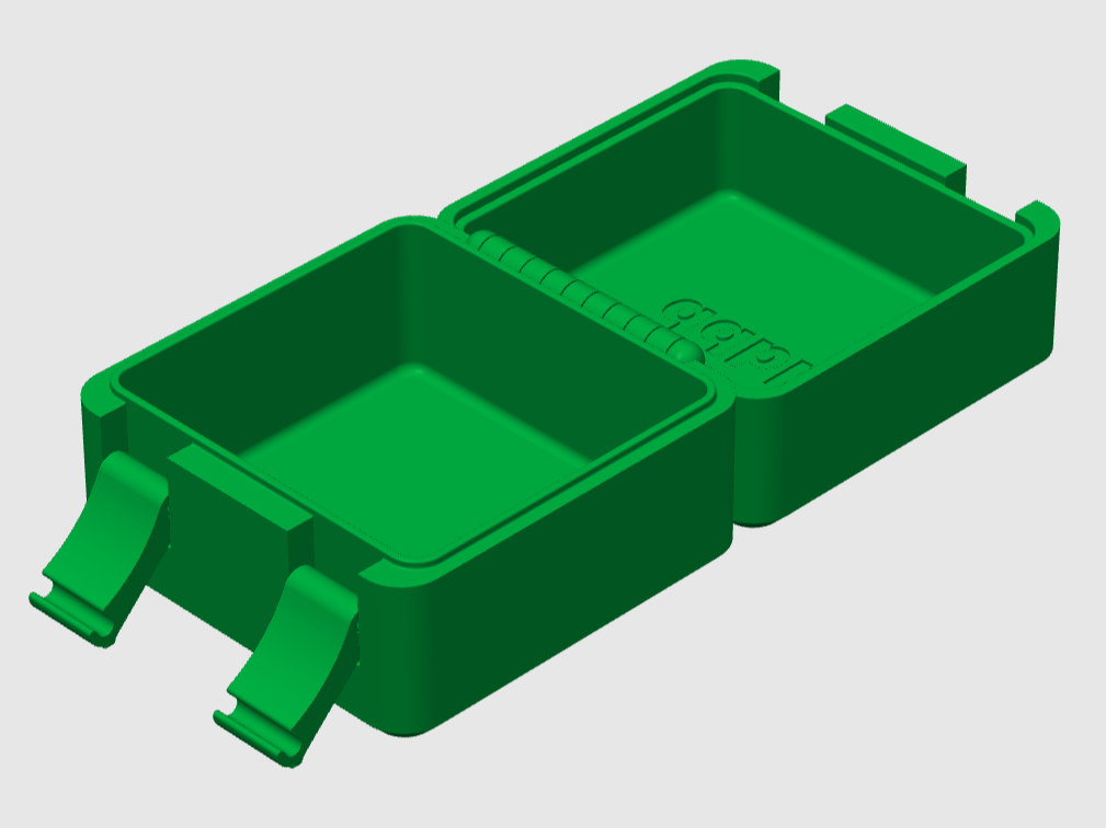Miniatura 13 do modelo 3D 可自定义尺寸 收纳盒 | 工具盒 | 储物盒 | 文具盒——丝滑锁扣铰链