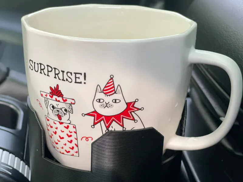 Mug Holder for Porsche Cayenne 957