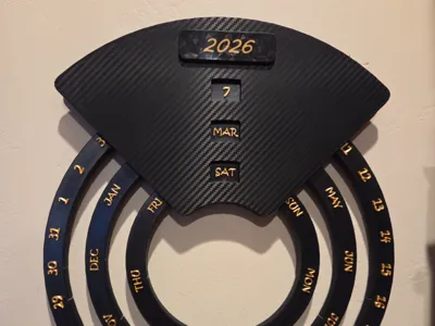 Spinning Calendar