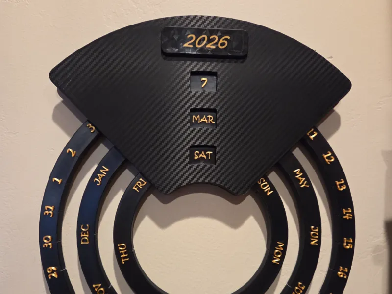 Spinning Calendar