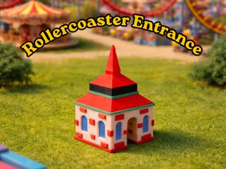 Rollercoaster Tycoon - Entrance