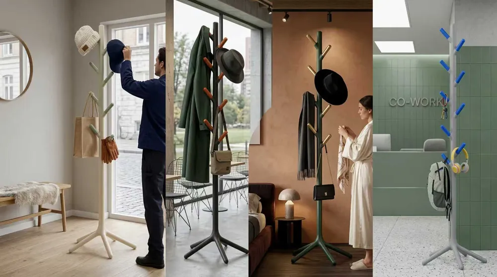 Coat rack/hanger - Free 3D Print Model - MakerWorld