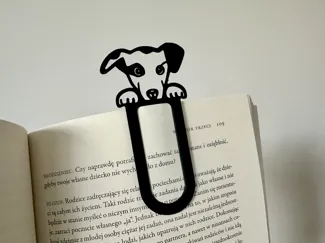 Dog bookmark