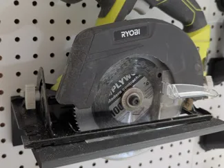 Ryobi Circular Saw Sy's Peglock Mount