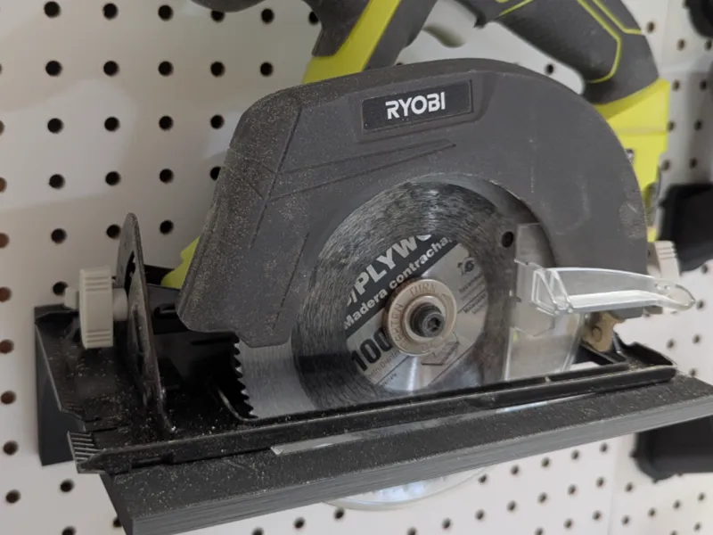 Ryobi Circular Saw Sy's Peglock Mount