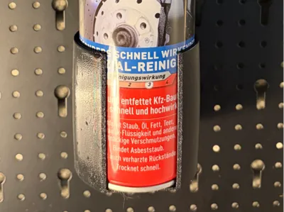 Holder Can D=60mm for Tool Wall/Pegboard