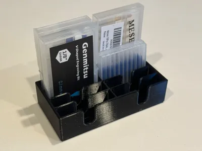 1/8" 8x CNC bit tool box holder and organizer