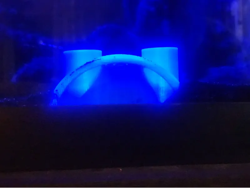 fish tank hide