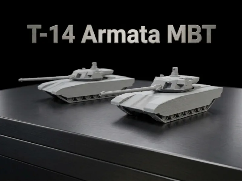 T-14 Armata MBT Mini Tank