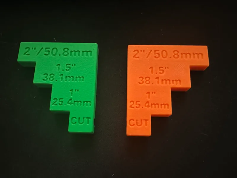 PTFE Tube Cutting Guide  - Cut Off, 1", 1.5", 2"