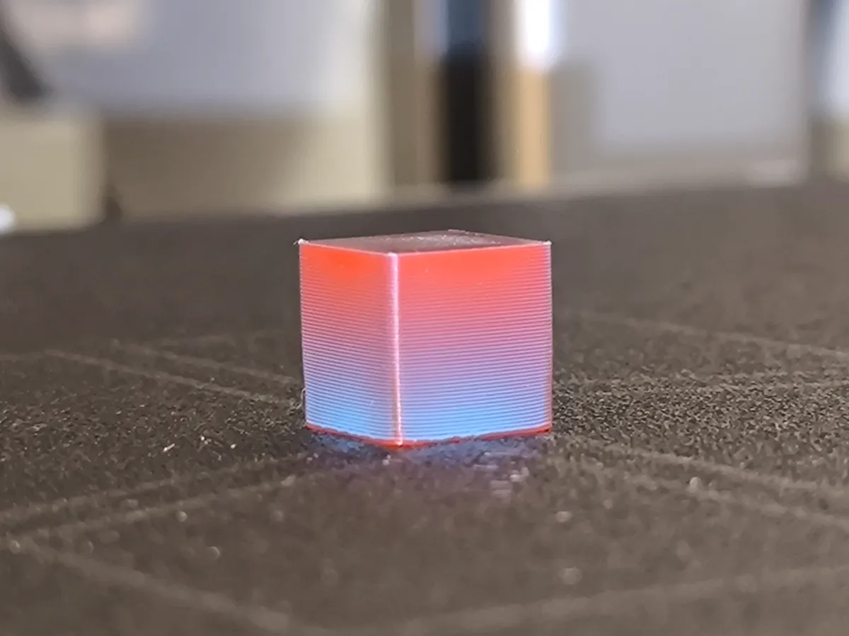 Color Gradient Test Cube - Free 3D Print Model - MakerWorld