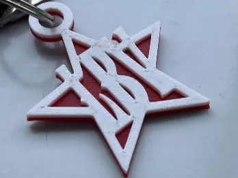 LBV (La Bella Vita) Artie 5ive keychain