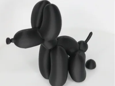 Balloon Dog Pooping a Balloon Decor