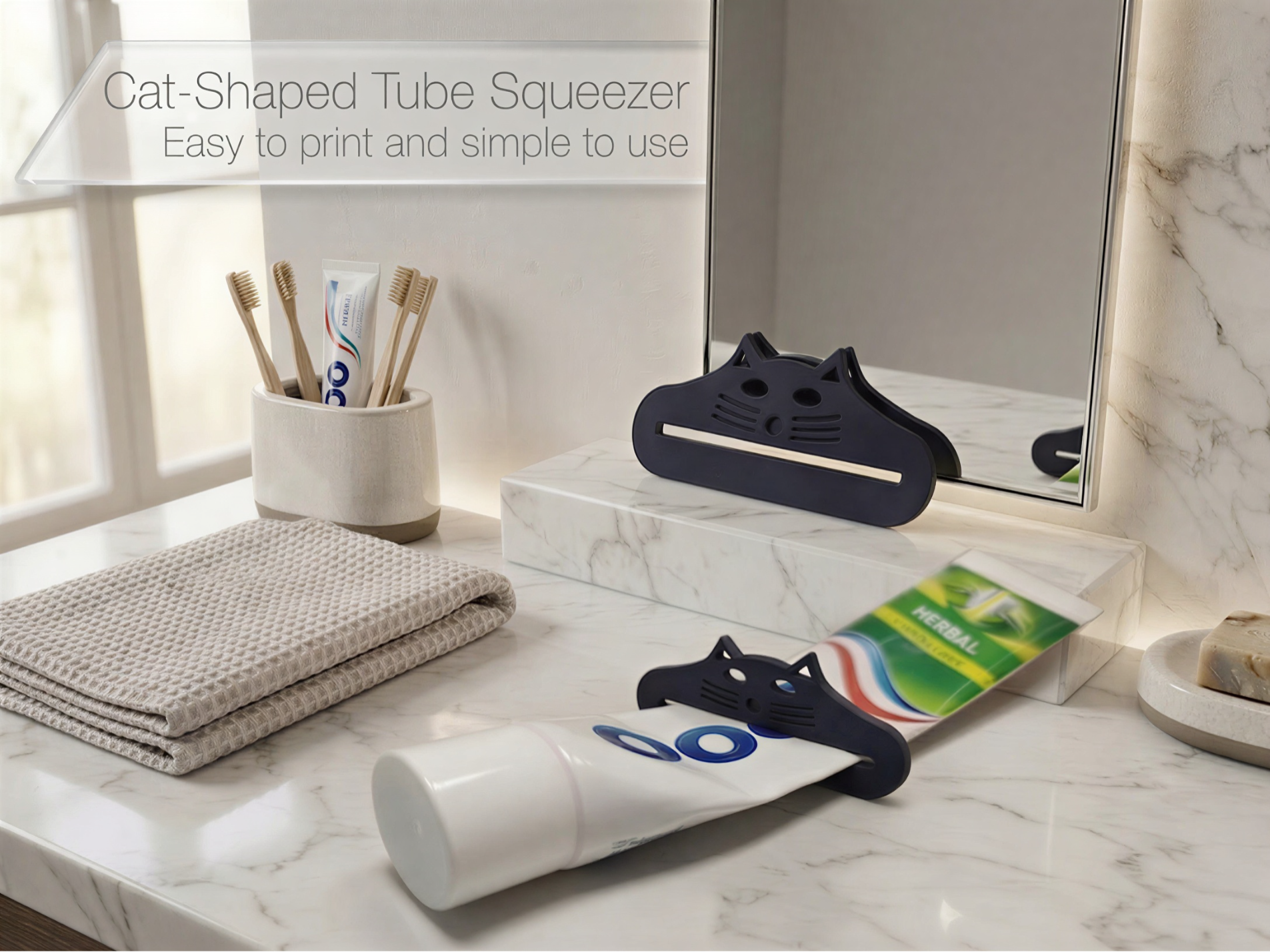 Cat Toothpaste Squeezer