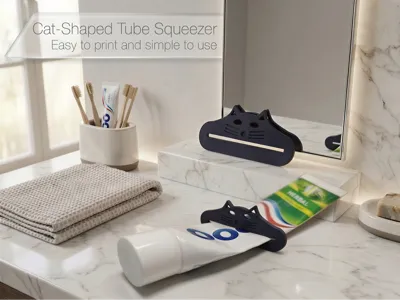 Cat Toothpaste Squeezer