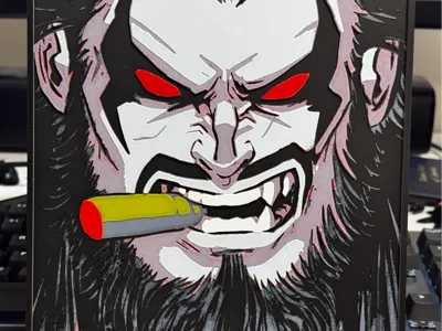 Lobo w/ Cigar