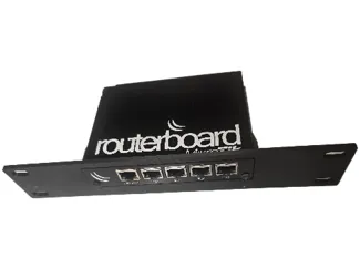 10" rack shelf Mikrotik 450G screwless