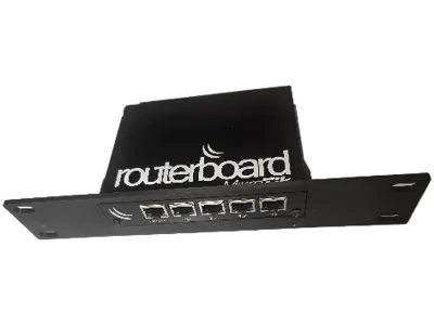 10" rack shelf Mikrotik 450G screwless