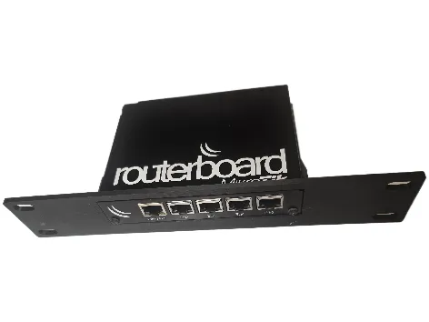 10" rack shelf Mikrotik 450G screwless