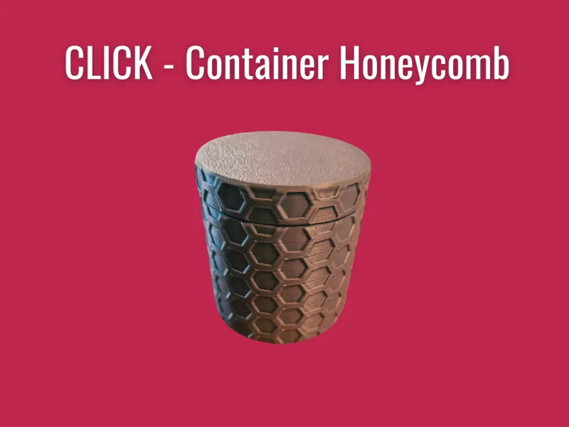 Click - Container 50mm Honeycomb | VertiStore