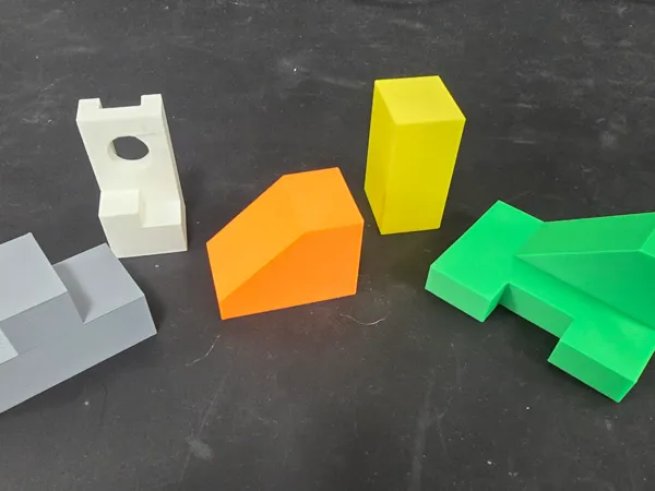 Set d'apprentissage du dessin isométrique