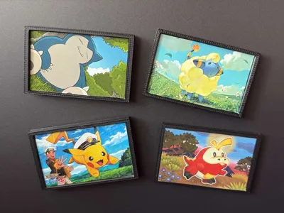 Pokemon Bulk Card Magnets
