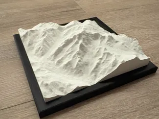 Maquette Mont Blanc